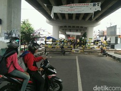 Perlintasan Sebidang di Bawah Flyover Janti Masih Ditutup