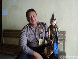 Ini Brigadir Taufik, Polisi Garut Mahir Mendalang yang Viral