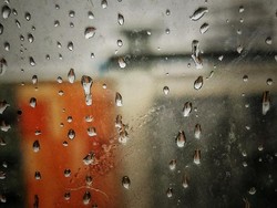 Waiting for the rain to stop