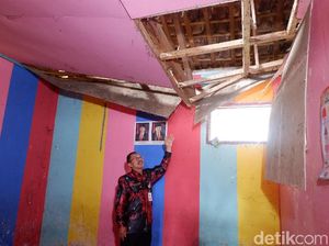 Nyaris Roboh, Gedung Sekolah di Banjarnegara Ini Dikosongkan