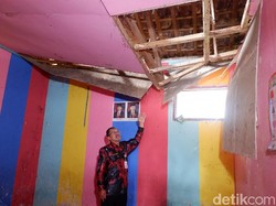 Nyaris Roboh, Gedung Sekolah di Banjarnegara Ini Dikosongkan