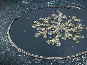 Kota Terapung di Samudera Pasifik Siap Dihuni Tahun 2020