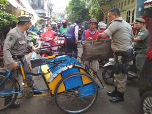 8 Becak di Johar Baru Terjaring Razia