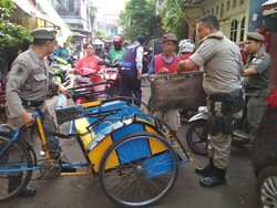 8 Becak di Johar Baru Terjaring Razia