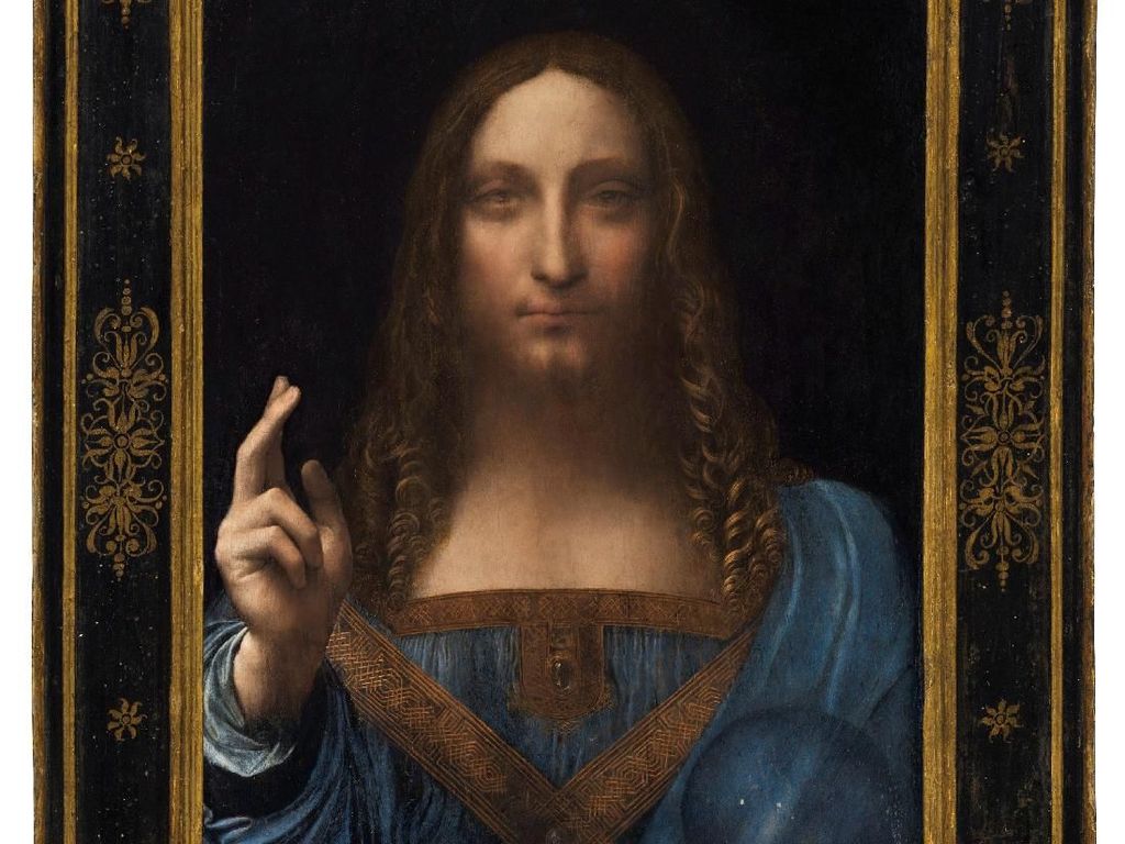 Rekor! Lukisan Yesus Karya Leonardo da Vinci Terjual Rp 6 T