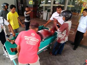 Cakram Gergaji Lepas saat Digunakan, Lengan Pria ini Nyaris Putus