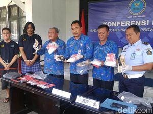 Bawa Sandal Wanita Berisi Sabu 800 Gram, Residivis Ditangkap