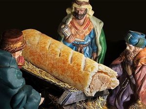 Ganti Bayi Yesus dengan Roti Gulung Sosis, Toko Roti Inggris Minta Maaf