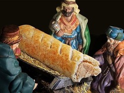 Ganti Bayi Yesus dengan Roti Gulung Sosis, Toko Roti Inggris Minta Maaf