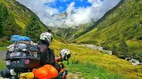 Foto: Traveling dari Malaysia Sampai Eropa Naik Sepeda Motor