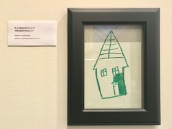 Ih Lucu Deh! Coret-coretan Anak Malah Jadi Pajangan