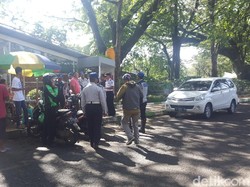 Driver Taksi Online di Malang Terjaring Razia Gabungan