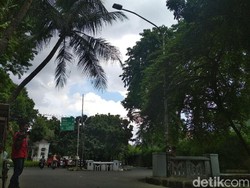 Tiang Lampu yang Ditabrak Setya Novanto Milik Pemda DKI