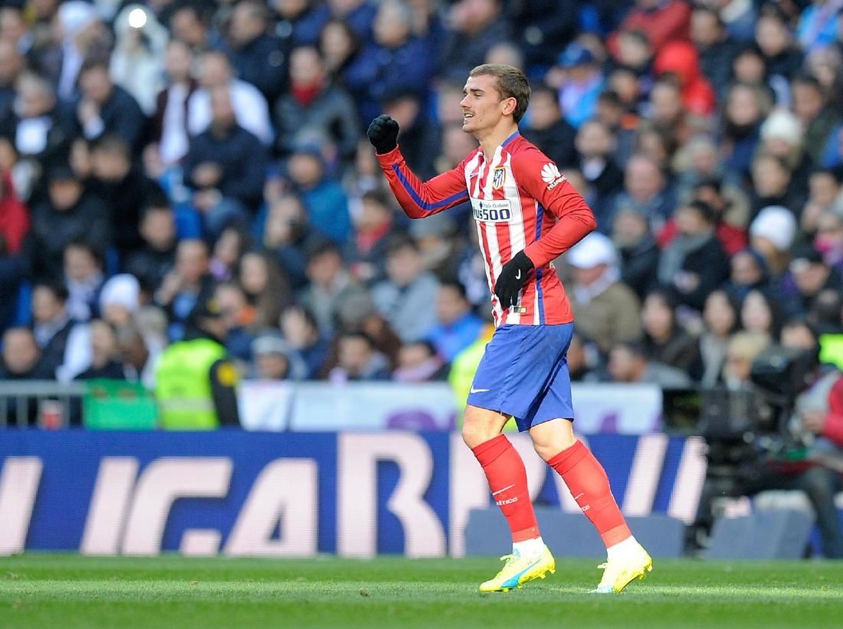 Pemain Atletico Madrid, Antoine Griezmann. (Foto: Denis Doyle/Getty Images)
