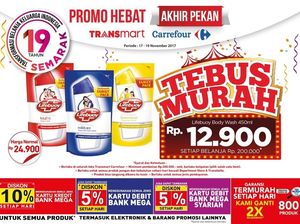 Tebus Murah Detergen atau Sabun Mandi di Transmart Carrefour Tebus Murah Detergen atau Sabun Mandi di Transmart Carrefour