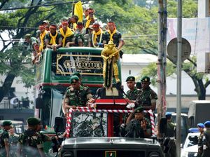 Kontingen Divif 2 Kostrad Sabet Trophy Juara Ton Tangkas TNI AD