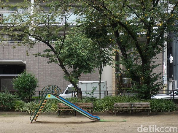 Foto: Di Jepang, Setiap Lahan Kosong Dibuat Taman