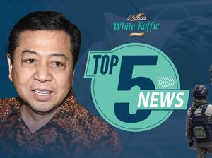 Riuhnya Pemindahan Setya Novanto, Evakuasi Sandera di Papua Riuhnya Pemindahan Setya Novanto, Evakuasi Sandera di Papua
