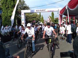 Gowes Pesona Nusantara Kini Sambangi Ngawi