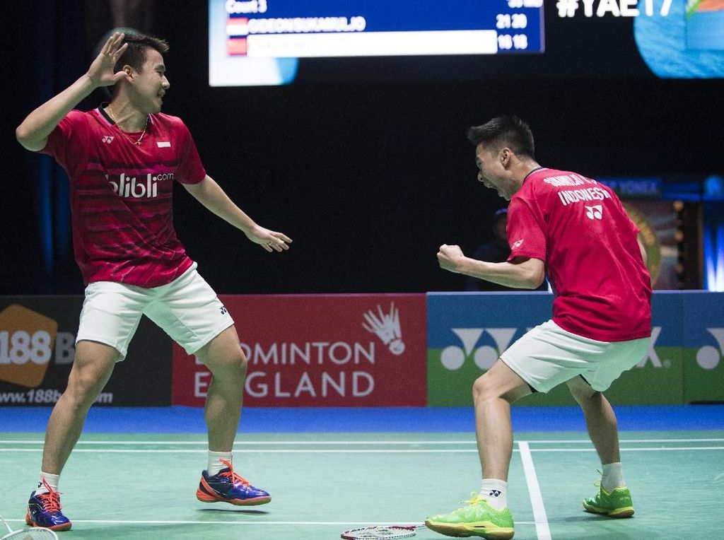 Singkirkan Wakil China, Kevin/Marcus Tembus Final Singkirkan Wakil China, Kevin/Marcus Tembus Final