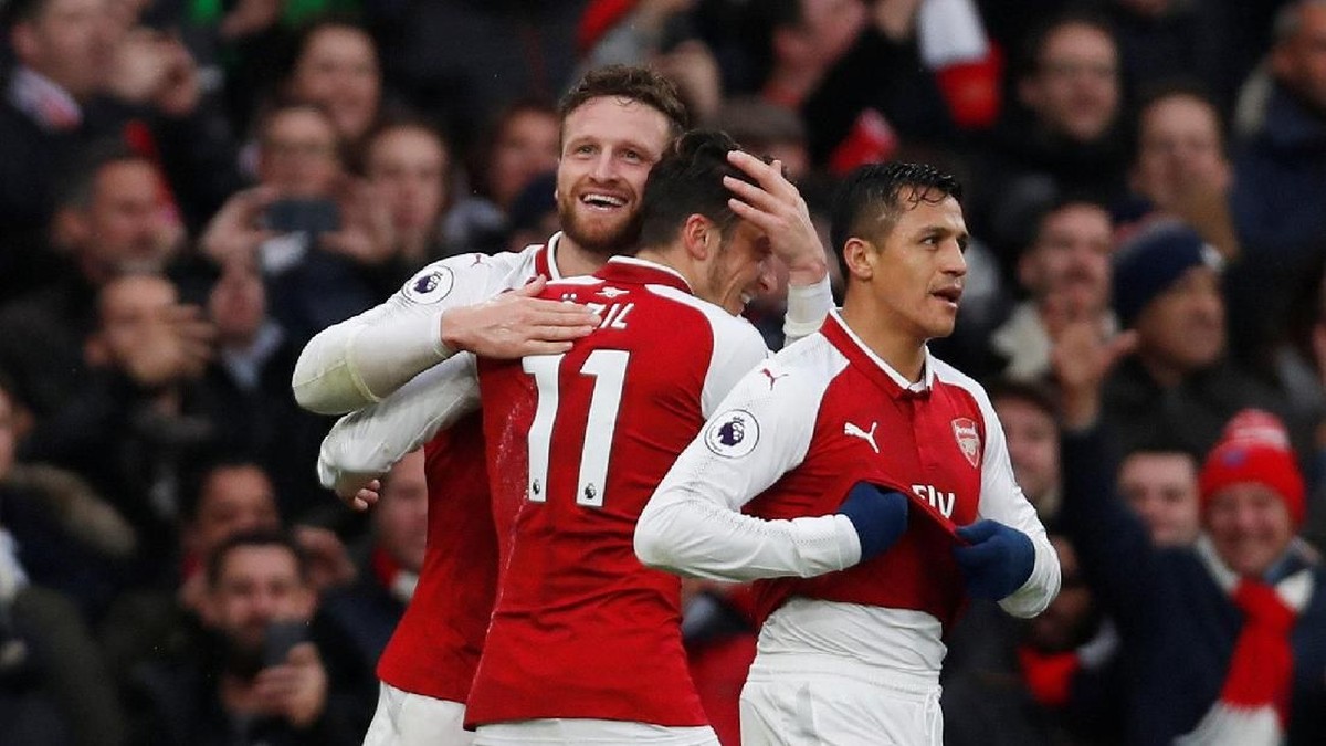 Arsenal mengalahkan Tottenham Hotspur 2-0 (Paul Childs/Action Images via Reuters)