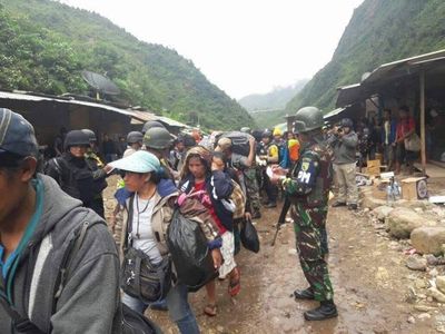 Melihat Suasana Proses Pembebasan Sandera KKB di Papua