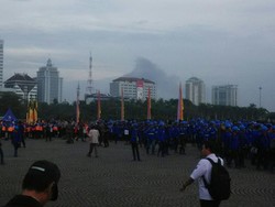 Kebakaran di Tambora Jakbar, 18 Unit Damkar Dikerahkan