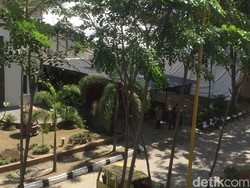 Suasana Lokasi Resepsi di Medan Jelang Kedatangan Kahiyang-Bobby