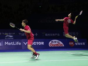Kemenangan atas Boe/Mogensen di Jepang Tak buat Kevin/Marcus Jemawa
