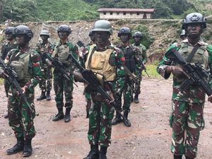Usai Baku Tembak, Tim Gabungan Buru KKSB di Intan Jaya Papua Usai Baku Tembak, Tim Gabungan Buru KKSB di Intan Jaya Papua