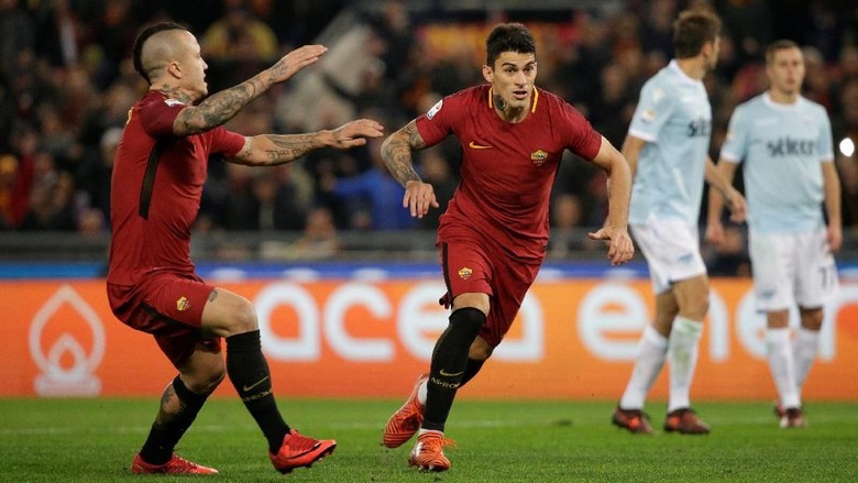 Gol Perotti dan Nainggolan Bawa Roma Kalahkan Lazio Gol Perotti dan Nainggolan Bawa Roma Kalahkan Lazio