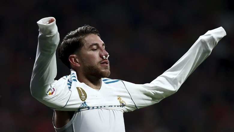 Demi Madrid, Berdarah-darah Seribu Kali Lagi pun Ramos Rela Demi Madrid, Berdarah-darah Seribu Kali Lagi pun Ramos Rela