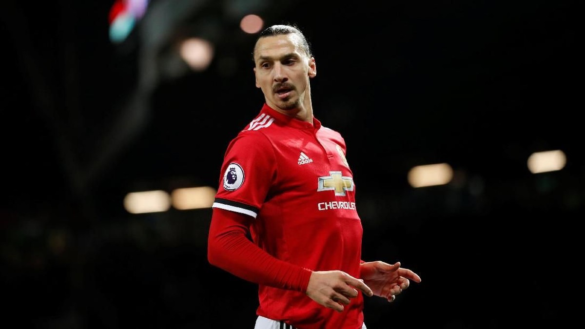 Pemain Manchester United, Zlatan Ibrahimovic (Foto: Carl Recine/Action Images via Reuters)