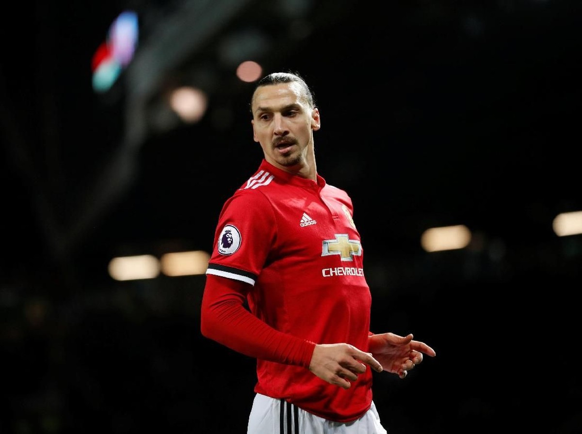 Pemain Manchester United, Zlatan Ibrahimovic (Foto: Carl Recine/Action Images via Reuters)