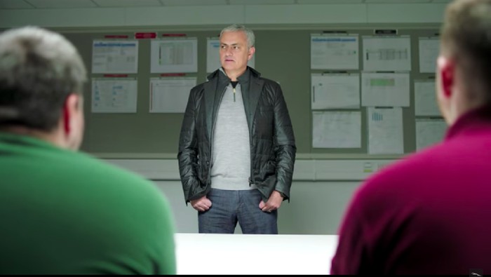 Pidato Penyemangat Jose Mourinho... di Pabrik Mobil