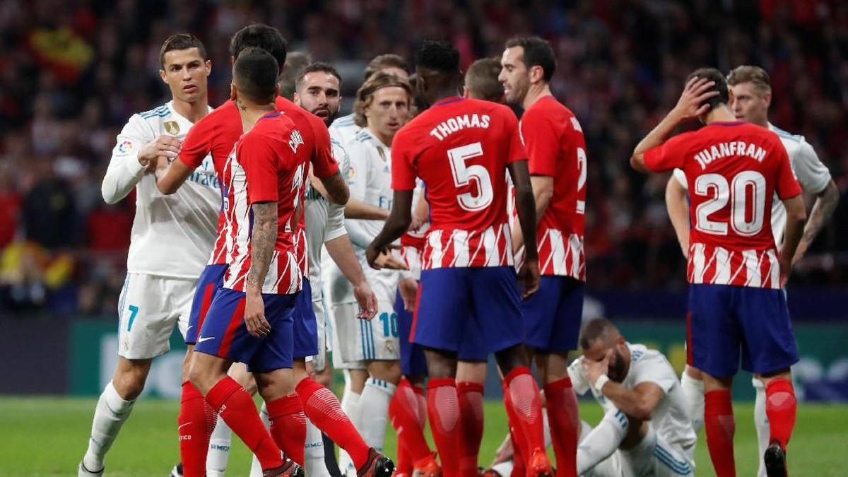 Derby Madrid di La Liga (Foto: Paul Hanna/Reuters)