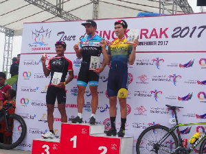 Robert Muller Jadi Pebalap Tercepat di Etape I TdS 2017
