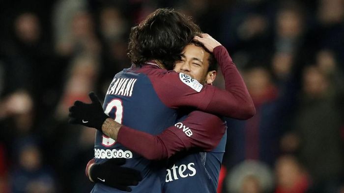 Edinson Cavani marah terus-terusan diberitakan tidak akur dengan Neymar. (Foto: Benoit Tessier/REUTERS) Edinson Cavani marah terus-terusan diberitakan tidak akur dengan Neymar. (Foto: Benoit Tessier/REUTERS)