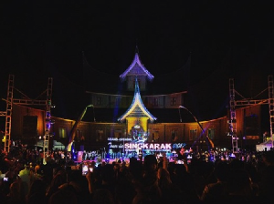 Armand Maulana Hibur Ribuan Penonton dan Atlet di Grand Opening TdS 2017