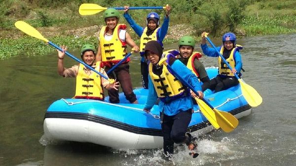 Foto: Weekend Seru di Gayo, Coba Arung Jeram Weh Peusangan