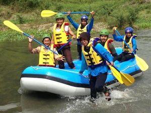 Foto: Weekend Seru di Gayo, Coba Arung Jeram Weh Peusangan