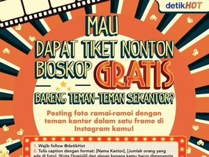 Yuk! Ikut Kuis detikHOT Bagi-bagi Tiket Nobar Bioskop Gratis