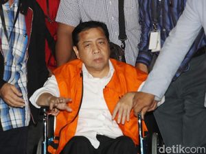 Ditahan KPK, Novanto Minta Perlindungan ke Jokowi dan Kapolri