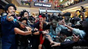 Aksi 5 Cowok Jagoan Melawan Zombie