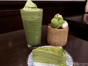Mille Crepes Cake Hingga Cheese Tart Disajikan dengan Rasa Matcha