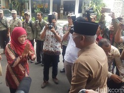 Kampanye Bupati Malang untuk Khofifah Saat Pembagian PKH