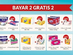 Bayar 2 Gratis 2 Tisu Wajah di Transmart Carrefour
