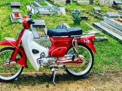 Honda 70 Biar Tua Tetap Ganteng