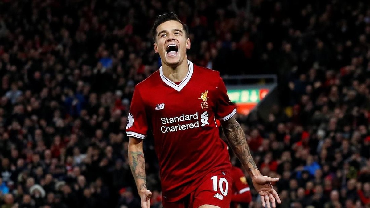 Philippe Coutinho (Liverpool) menjadi incaran Paris St. Germain. Foto: Jason Cairnduff /Action Images via Reuters