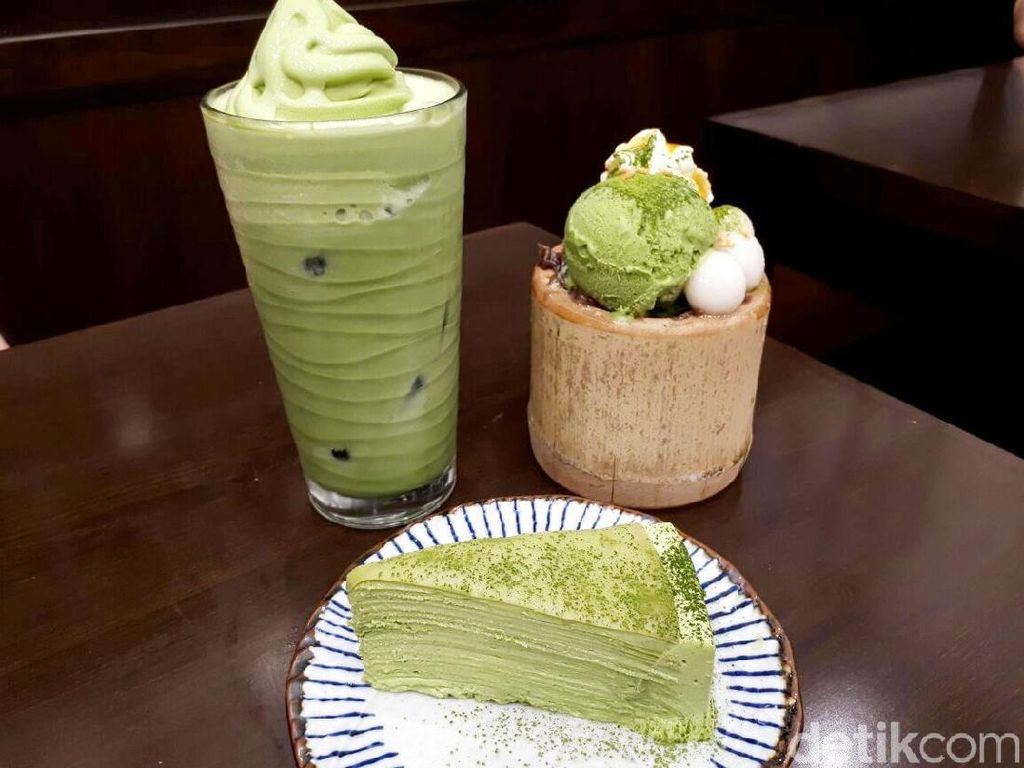 Amausaan Uji Matcha: Ngemil Dessert Serba Matcha di Kafe Bernuansa Jepang